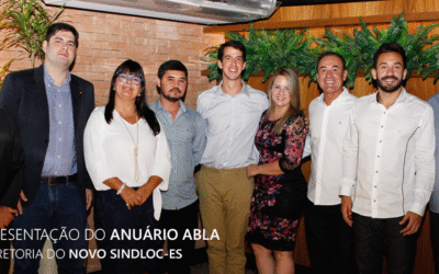 Apresentação do Anuário ABLA 2018 e Diretoria do Novo Sindloc-ES